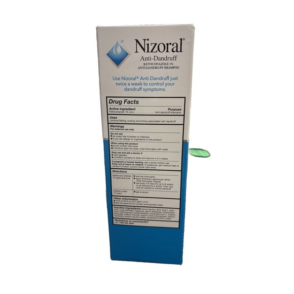 Nizoral Anti-Dandruff Shampoo 14fl.oz./400mL New In Box 02/2027 - Picture 3 of 4